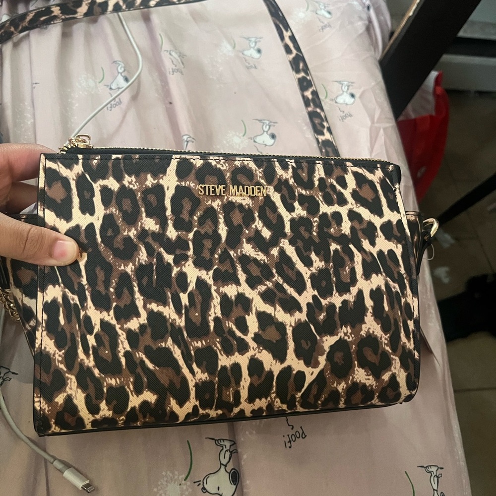 Steve Madden Animal Print Crossbody Bag
